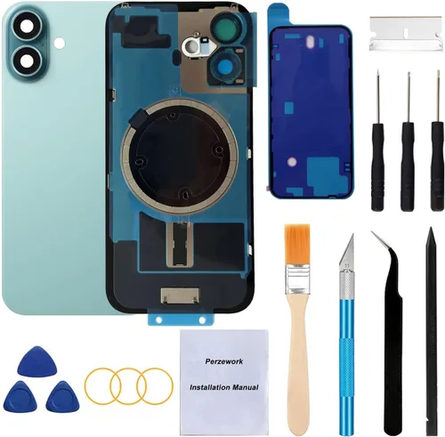 Miniatura 38 de Reemplazo de cristal trasero OEM para iPhone Xs de 5.8 pulgadas con kit de herramientas de reparación y adhesivo preinstalado (Oro)