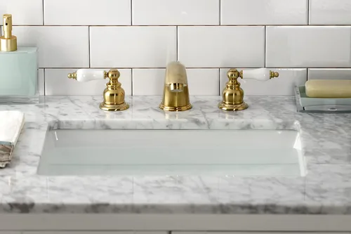 Miniatura 3 de Kingston Brass KB977B - Grifo de baño victoriano, latón cepillado
