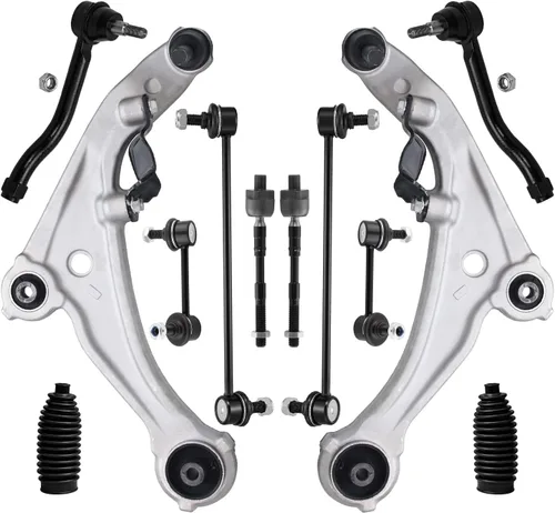 Miniatura 29 de Detroit Axle - Kit de suspensión delantera de 12 piezas para Mercury Grand Marquis Ford Crown Victoria Town Car 2003-2011, 2 brazos de control