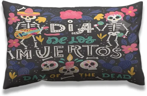 Miniatura 28 de AOYEGO Funda de almohada de cuadros rojos y verdes de 12 x 20 pulgadas, fundas de almohada rectangulares de algodón y lino para decoración
