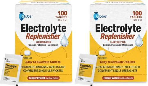 Miniatura 6 de Globe Tabletas de repuesto de electrolitos para rehidratación, recuperación de ejercicios, atletas jóvenes y adultos, senderismo, campamento