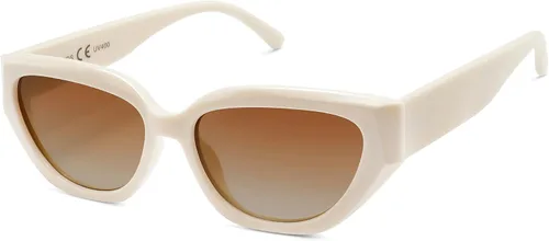 Miniatura 34 de SOJOS Gafas de sol polarizadas de ojo de gato lindo de moda para mujer Cateye SJ2237