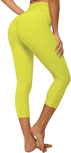 Miniatura 120 de SEASUM - Pantalones de yoga de cintura alta para mujer, con control de abdomen y realce de glúteos, leggings favorecedores para entrenar y correr