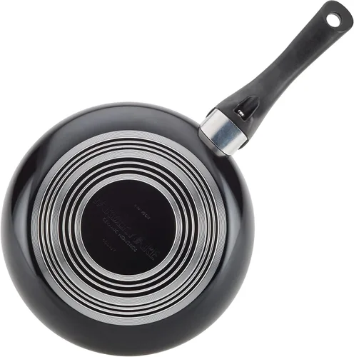Miniatura 10 de Farberware Glide Escalfador de Huevos Antiadherente de Cerámica Cobreada con Tapa, 8 Pulgadas, Negro - 10654