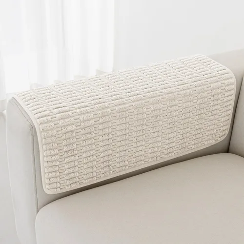 Miniatura 15 de Foxdecor Juego de 2 fundas antideslizantes para reposabrazos de sillón, fundas para reposabrazos de sillón, fundas para reposabrazos de sofá, fundas
