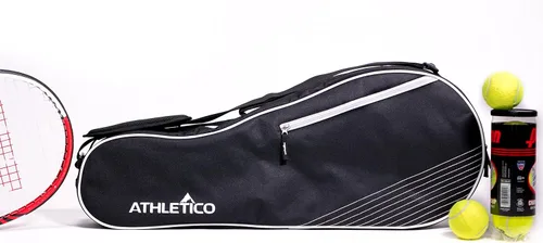 Miniatura 5 de Athletico - Bolsa de tenis y raqueta de raquetbol - Bolsas de tenis para mujeres y hombres para sostener raquetas de tenis, raquetas de raquetbol