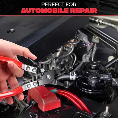 Miniatura 6 de Alicates de abrazadera de manguera de radiador automotriz - Alicates de manguera Herramienta de extracción de clip automotriz con mecanismo
