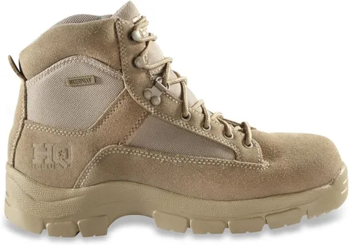 Miniatura 2 de HQ ISSUE Botas tácticas de desierto para hombre, 6 pulgadas, impermeables, para combate, zapatos de senderismo