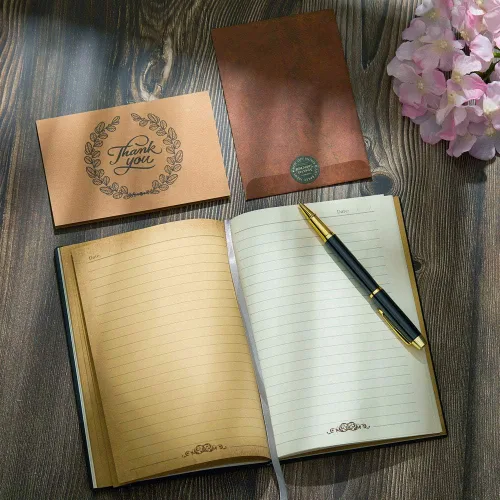 Miniatura 4 de Cuaderno de escritura de cuero en relieve, cuaderno diario de cuero antiguo hecho a mano, cuaderno de bocetos, diario de viaje y cuadernos
