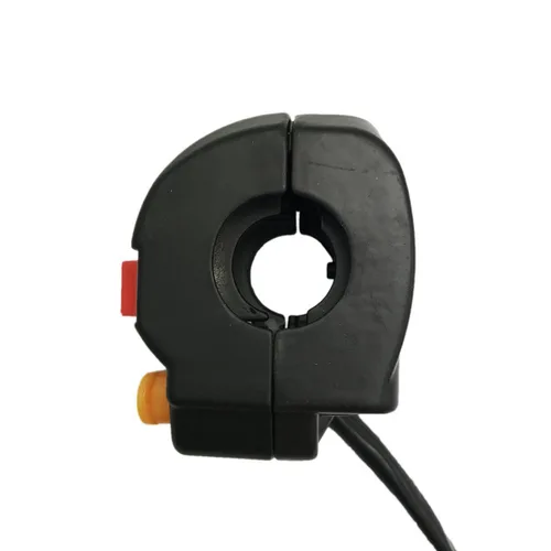 Miniatura 3 de MMG Interruptor de arranque derecho derecho derecho (botón de arranque eléctrico más interruptor de apagado) para scooters 50cc - 4 cables/conector