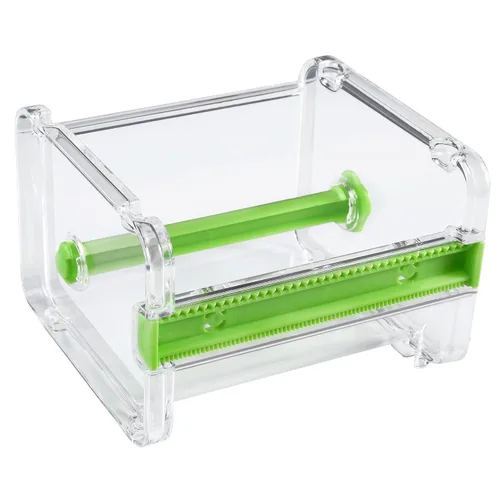 Miniatura 6 de molshine Dispensador de cinta adhesiva Washi transparente para escritorio, cortador de cinta, soporte de cinta adhesiva (no incluye cinta adhesiva)