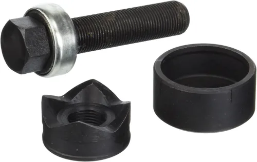Gardner Bender KOS-1000B - Juego de knockout mecánico Slug-Out, punzón de contratista, tornillo de transmisión y troquel, diámetro de corte de