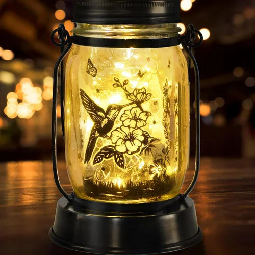 Miniatura 35 de Farol solar de Chihuahua, regalo para mujeres, hombres, mamá, cumpleaños, amantes de perro Chihuahua, luz conmemorativa pérdida de mascotas