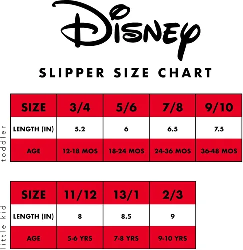 Miniatura 6 de Disney Girls' Minnie Mouse Slippers - Plush Fuzzy Slippers, Non-Skid Sole (ToddlerLittle GirlBig Girl)