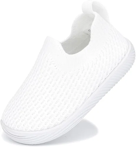 Zapatos de bebé para niño y niña, zapatos para caminar sin cordones para bebés, zapatos para primeros pasos, 6, 9, 12, 15, 18, 24 meses