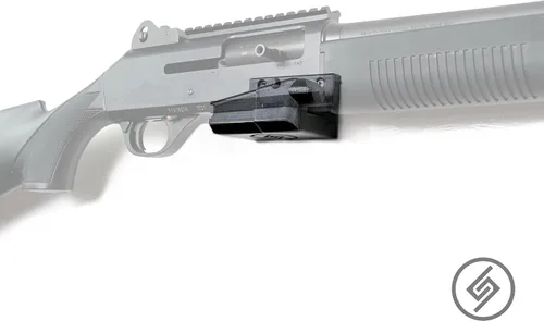 Miniatura 5 de Spartan Mounts Compatible con Benelli M1 y M4 Sistema de organización de almacenamiento de exhibición de escopeta de pared Diseño único