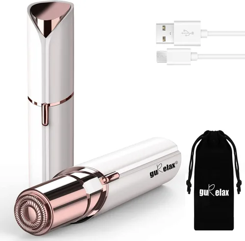 Miniatura 11 de Depilación facial para mujeres, removedor de vello facial eléctrico sin dolor para cara, barbilla, labios con una bolsa de terciopelo