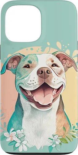 Miniatura 24 de Pit Bull - Carcasa para iPhone 17, diseño artístico de Pitbull para mujer