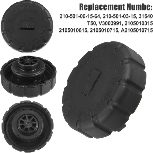 Miniatura 5 de ACROPIX Tapa de depósito de depósito de desbordamiento líquido para radiador de refrigerante de motor para Mercedes-Benz W140 W203 – Paquete de 1