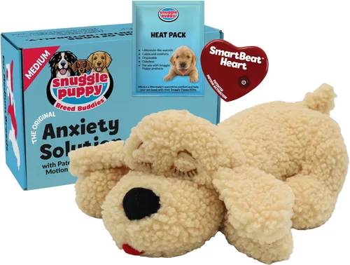 Miniatura 13 de Juguetes Edición Especial Snuggle Puppy - Latidos de Cachorro para Perros - Alivio de la Ansiedad y Ayuda para Mascotas - Juguetes Cómodos