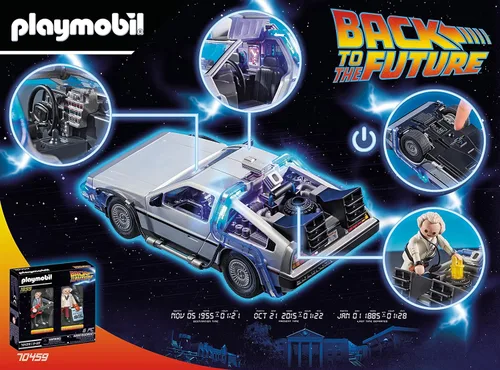 Miniatura 3 de Playmobil Regreso al futuro Delorean