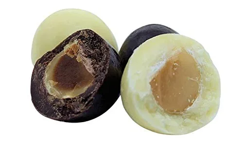 Miniatura 2 de Its Delish - Mezcla de nueces de macadamia cubiertas de chocolate (chocolate oscuro, leche y blanco) (1 libra)