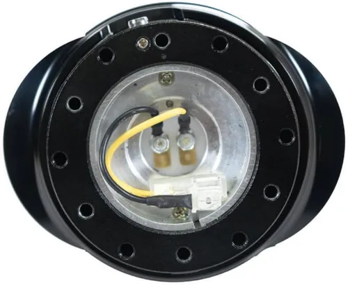 Miniatura 3 de NRG Innovations NRG-SRK-220BK GEN 2.2 Adaptador de liberación rápida para volante, 6 agujeros y patrones de pernos 6x70 y 6x74mm Cuerpo negro/anillo
