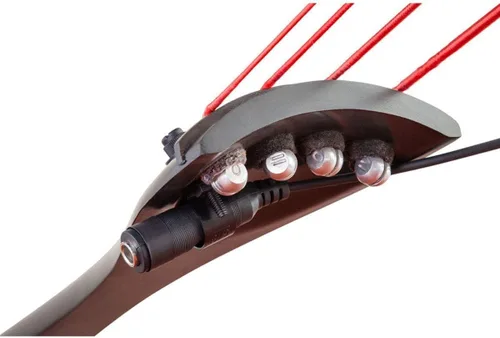 Miniatura 3 de KNA DB-1 - Fonocaptor portátil montado en puente piezo para contrabajo, vertical, clásico, rockabilly, sonido acústico natural, fácil instalación