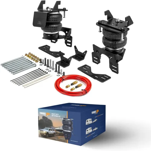 Miniatura 7 de TORQUE Kit de suspensión de bolsa de aire para Ford F350 F450 2017-2024 (solo chasis de cabina) 2WD 4WD F-350 F-450 Super Duty Bolsa auxiliar 000