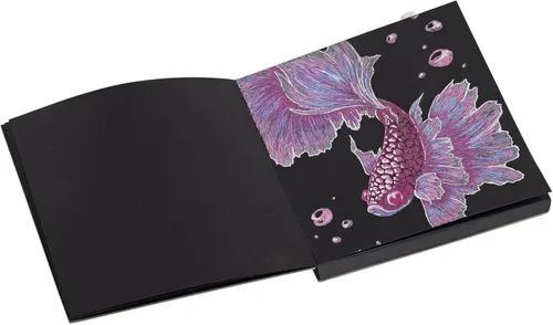 Miniatura 5 de SoHo Urban Artist Cuaderno de bocetos de ladrillo para bocetos, dibujos, lápices de colores, grafito y más, color negro, 5.5 x 5.5 pulgadas