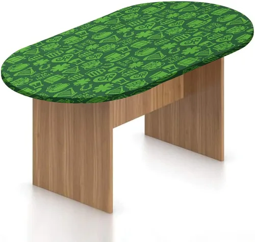 Miniatura 21 de Mantel ovalado ajustable italiano de poliéster elástico, mantel ajustable con estampado de paredes de Pienza en la Toscana, se adapta a mesas