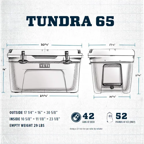 Miniatura 2 de YETI Tundra 65 Enfriador Azul marino