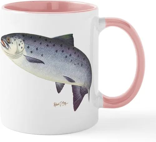 Miniatura 30 de CafePress Chinook King Salmon Mug 11 oz (325 ml) Ceramic Coffee Mug