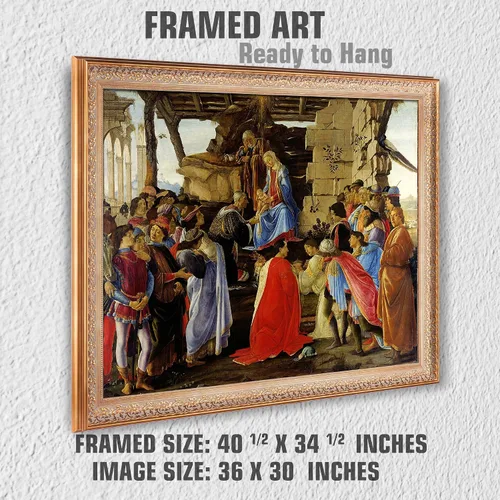 Miniatura 354 de A&T ARTWORK Campo de trigo con cipreses de Van Gogh Las reproducciones de arte clásico mundial, impresiones en lienzo giclée para decoración