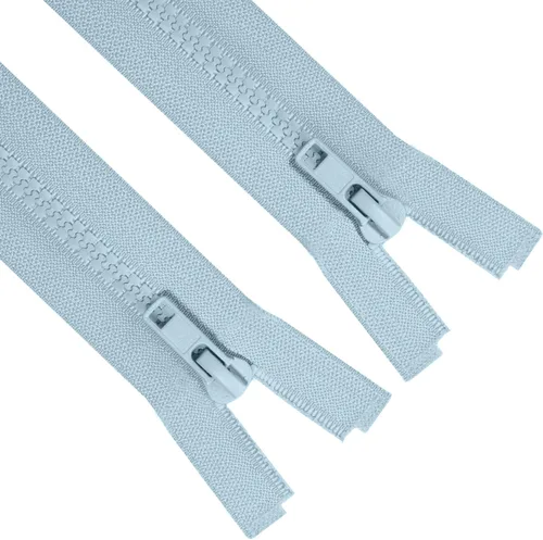 Miniatura 11 de Sawoake 2PCS #5 5 Inch Separating Jacket Zippers for Sewing Coats Jacket Zipper Beige Molded Plastic Zippers Bulk Tailor DIY Sewing Tools for