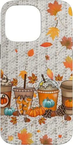 Miniatura 21 de iPhone 16 Acción de Gracias Otoño Hojas Otoño Calabaza Especias Funda