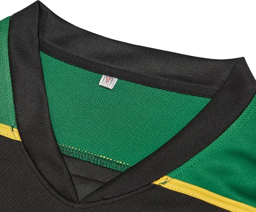 Miniatura 4 de Ross The Boss #3 Rhea - Camiseta de hockey sobre hielo con parche EMHL para hombre, diseño de tréboles de San Juan