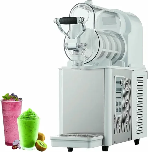 Miniatura 9 de Máquina comercial para granizados, 300 W, fabricante de bebidas congeladas Margarita de acero inoxidable, dispensador eléctrico de bebidas de 3 l