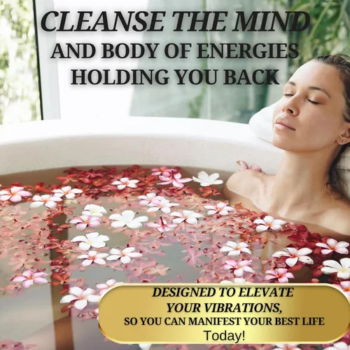 Miniatura 6 de Sales de baño curativas: baño de sal del mar muerto para relajación, limpieza espiritual y uso ritual, 12 onzas Sanando