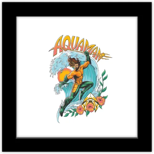 Miniatura 9 de Trends International Gallery Pops DC Comics Movie Aquaman and the Lost Kingdom - Póster gráfico de pared Aquaman Surf para pared, 12.00 x 12.00