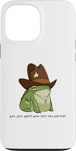 Miniatura 24 de Funny You Just Yee'd Your Last Haw Partner Cowboy Frog Meme - Funda para iPhone 17