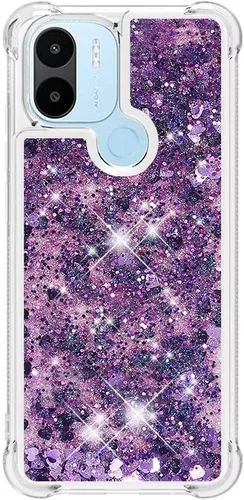 Miniatura 76 de Glitter Sparkle Moving Quicksand Flowing Cover para Xiaomi Redmi Note 10S Bling Liquid Clear Star Heart Silicona Bumper Funda transparente de goma a