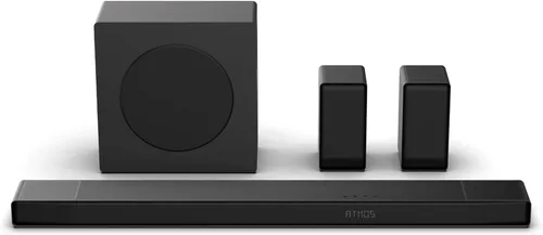 Miniatura 15 de Hisense AX3100Q Barra de Sonido de 3.1 Canales con Subwoofer Inalámbrico, Dolby Atmos, DTS:X, Bluetooth 5.3, Compatible con Roku TV