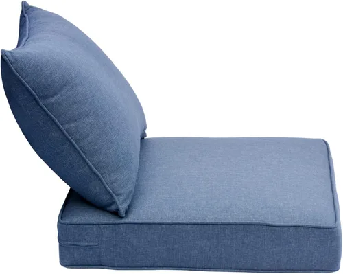 Miniatura 13 de ovios Cojines para muebles de patio al aire libre con funda extraíble, sofá, sofá biplaza, asiento y respaldo, juego de cojines gruesos impermeables