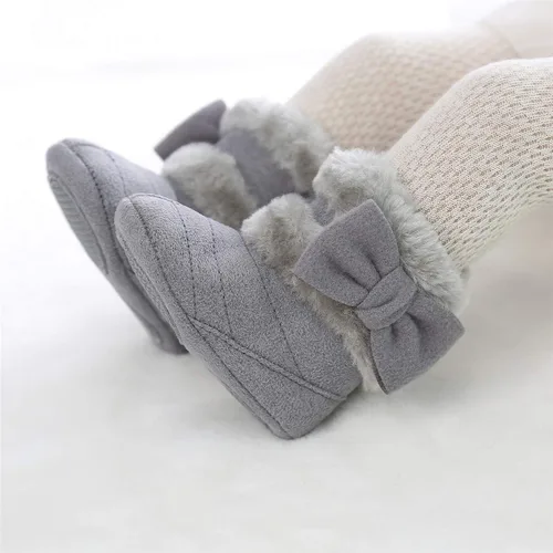 Miniatura 2 de COSANKIM Botas para bebés recién nacidos suela antideslizante suave botas cálidas de invierno para nieve zapatos precaminantes Nieve
