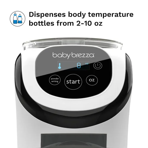 Miniatura 4 de Baby Brezza Formula Pro Mini - Máquina Mezcladora de Fórmula para Bebés, Se Adapta a Espacios Pequeños y es Portátil para Viajar – El