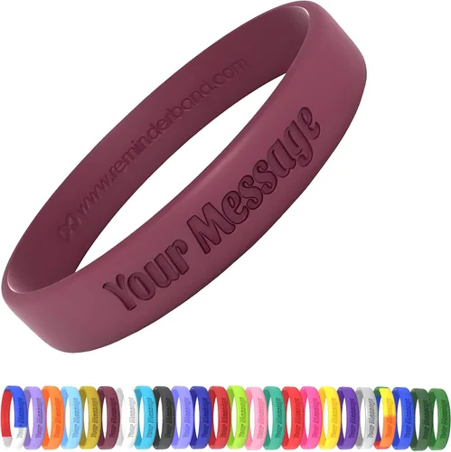 Miniatura 27 de Pulseras de silicona personalizadas de Reminderband, pulseras de silicona personalizadas, pulseras personalizables, pulseras personalizadas de goma