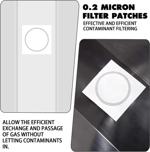 Miniatura 4 de TonGass Paquete de 60 bolsas de cultivo de hongos autoclave a granel con parches de filtro microporoso, grandes de 6 x 5 x 20 pulgadas