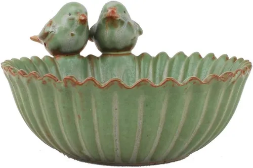 NWFashion - Maceta divertida con diseño especial para jardín, suculentas, de 6 pulgadas, para interior y exterior (pájaro)