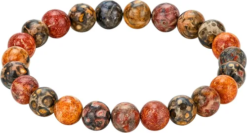 Miniatura 625 de Amazing Gemstone Pulsera de cristal para mujeres y hombres, pulsera de cristal curativo de protección, pulsera elástica con cuentas de piedras